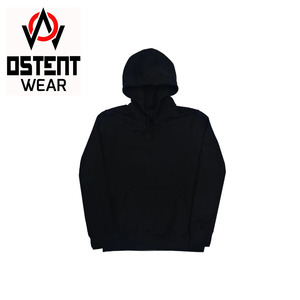เสื้อฮู้ดดี้ผู้ชายคุณภาพสูงสั่งทำขายส่ง OEM ผ้าฝ้ายฟลีซ 100% ทรงโอเวอร์ไซส์ สำหรับฤดูหนาว สีพื้น - Product Image 1