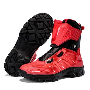Bottes de moto antidérapantes imperméables équipement de protection de motard résistant à l'usure botte de motocross pour l'équitation d'hiver - Product Image 5