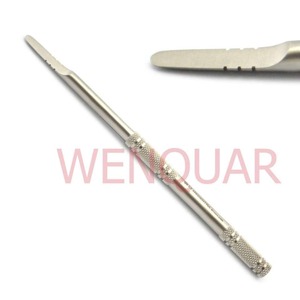 Dental Tatum D-Shape Bone Spreader Instrumento de implante de acero inoxidable para procedimientos de injerto y extensión ósea" - Product Image 6
