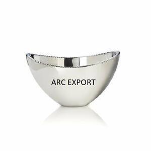 Aluminum Metal Unique <b>Leaf</b> Shapes Decoration Fancy Latest Style Modern Design Fancy Serving Bowls for Wholesale Suppliers - Product Image 6