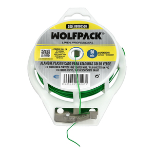 Filo di Ferro Plastificato Verde (Dispenser 50 M.) - Product Image 1