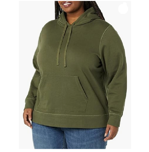 Sweatshirt à capuche personnalisable pour femmes, pull en polaire vierge polyester et coton respirant, disponible en tailles personnalisées au Bangladesh - Product Image 2