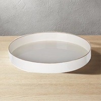 Plateau artisanal vietnamien en laque, finition écologique et imperméable, design de luxe pour servir café/pâtisseries, présentoir à bijoux