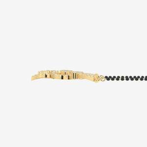 สร้อยข้อมือทอง14K สำหรับผู้หญิงพร้อมเครื่องประดับสำหรับสะสมทางวัฒนธรรม - Product Image 3