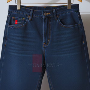 Shorts de Mezclilla para Hombre, Largos hasta la Rodilla, 280 GSM, Logotipo Personalizado, Corte Holgado Informal - Product Image 5