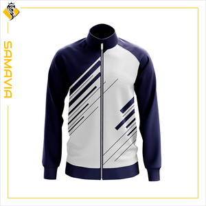 Veste polaire imprimée personnalisée SAMAVIA Vêtements de sport thermiques de haute qualité, fermeture éclair complète et options à capuche disponibles - Product Image 1