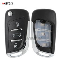 Pour KEYDIY Peugeot Style clé à distance 3 boutons B11-3for KD900 URG200 KDX2 KD MAX pour produire n'importe quel modèle à distance