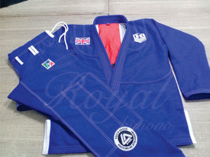 BJJ กิโมโนโลโก้หลายตำแหน่งผ้าฝ้ายออร์แกนิกสำหรับผู้ใหญ่100% สำหรับผู้ใหญ่460กรัมทนทานและระบายอากาศได้ดี - Product Image 6