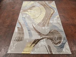 Alfombra Turca de Poliéster Afelpada Adiva, Tejida a Máquina con Diseño Jacquard, de Pelo Alto, Acolchada, Reversible, Lavable, Antideslizante y Antimicrobiana - Product Image 6