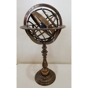 Esfera armilar Náutica de estilo Vintage, globo de metal, artesanía náutica armilar para la decoración del hogar y la Oficina a bajo precio - Product Image 1