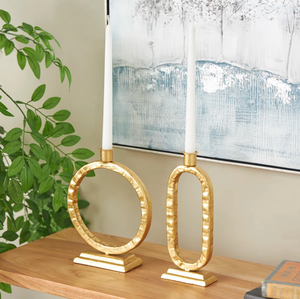 Portavelas de aluminio de fabricante al por mayor con estilo tradicional utilizado para ceremonias religiosas iluminación y decoración de sala de estar - Product Image 1