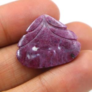 Rubí Rojo Natural Tallado en Cabujón, Gema de Rubí Tallada a Mano, Piedra Suelta Lisa, Proveedor Mayorista de Piedras para Joyería - Product Image 3