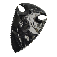 Obsidienne noire polie de grande taille, pierre précieuse naturelle Feng Shui, pointe de flèche en agate, haute qualité, fabricants et fournisseurs