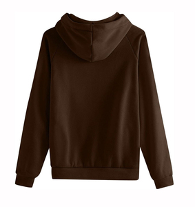 Sweat-shirt d'entraînement surdimensionné personnalisé pour femmes survêtements brodés sweat-shirt à capuche zippé en coton éponge française unisexe survêtement pour femmes - Product Image 5