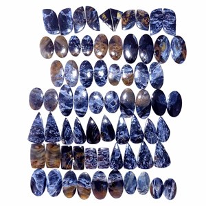 พีเตอร์ไซต์ธรรมชาติ 100% คู่อัญมณี Cabochon สําหรับขายขายส่ง Pietersite Cabochon ผสมขนาดและรูปร่างสําหรับการทําเครื่องประดับ - Product Image 1