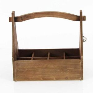 Bằng Gỗ Caddy Organizer Cho Trẻ Em Bàn Lưu Trữ Văn Phòng Phẩm Máy Tính Xách Tay Bút Chì Erasers Mài Kéo Ghi Chú Dính - Product Image 5