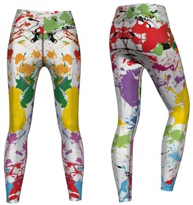 Leggings Deportivos Transpirables para Mujer al por Mayor, Mallas Sublimadas Personalizadas, Ropa Deportiva de Alta Elasticidad al por Mayor - Product Image 1