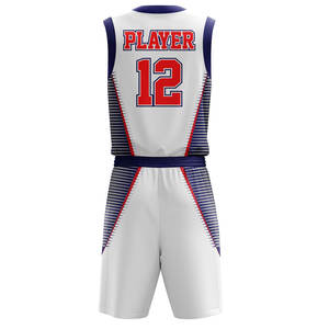 Vêtements de sport de haute qualité, uniforme de basket-ball imprimé par sublimation pour adultes/uniforme de basket-ball confortable au design personnalisé - Product Image 3
