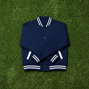 Vente en gros de veste universitaire en laine 100% coton à prix abordable sur mesure veste pour femmes de baseball universitaire avec logo brodé personnalisé - Product Image 6