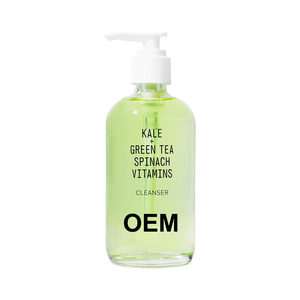 Detersivo viso cavolo nero + tè verde quotidiano per il viso delicato struccante con antiossidanti lenitivi per la pelle luminosa - Product Image 1