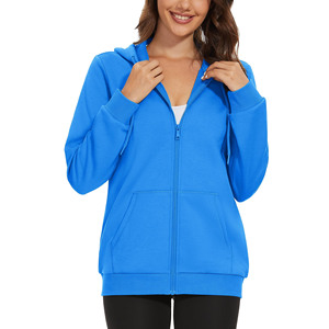 Sudadera con Capucha de Estilo Vintage para Mujer, Fabricada en Fábrica, Moda de Invierno, Manga Larga, Cierre Frontal con Cremallera, Estampado Personalizado, Corte Holgado - Product Image 1