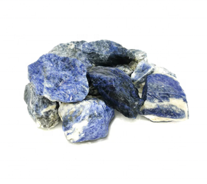 Piedra rugosa de sodalita para reiki natural, cristal curativo, piedras preciosas naturales pulidas, al por mayor - Product Image 6