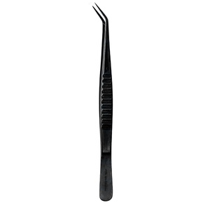 Pince à épiler pour coton dentaire de qualité allemande Meriam Pince à épiler à bec biseauté dentelé Instruments chirurgicaux Instruments médicaux - Product Image 1