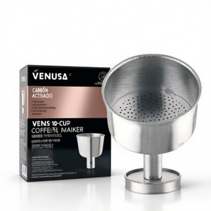 Cafetera Imbuto de 10 Tazas VENUS Acero 0800514 - Product Image 2
