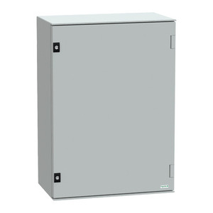 Per Schneider Electric NSYPLM75BG Contenitore per Strumenti Elettronici a Parete in Poliestere, Pannello in Bachelite con Porta Liscia Thalassa PLM - Product Image 1
