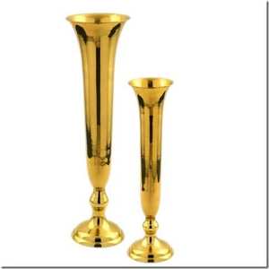 Macetas de Metal chapadas en oro para Hotel Ware con Base de mármol sólido Diseño decorativo Hogar y restaurante Floreros clásicos - Product Image 6