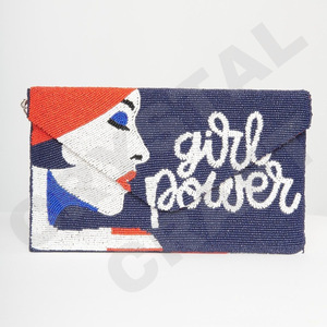 Bleu mauvais œil personnalisé perlé fête pochette sac de soirée concepteur dames sacs à bandoulière sacs à main de luxe et sacs à main fêtes - Product Image 6