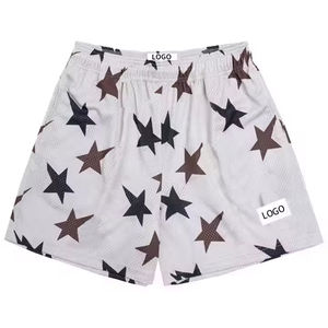 Short de gymnastique en maille d'été personnalisé avec logo OEM pour hommes Short de basket-ball de marque Sublimation Plain Polyester Street Solid - Product Image 3