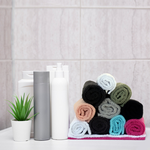 ผ้าขนหนูเช็ดหน้าผ้าฝ้าย100% แห้งเร็วดีไซน์ตามสั่งผลิตได้สำหรับบ้านและโรงแรมขนาดมาตรฐาน - Product Image 6