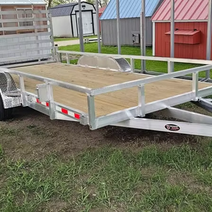Cheap Affordable Hydraulic <b>Tractor</b> Dump <b>Trailer</b> for Sale Ready to Ship Farm Supplier - Product Image 1
