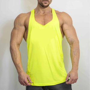 Camisetas sin Mangas de Alta Calidad al por Mayor, Personalizadas, 100% Algodón, para Correr, Lisas, 180 g/m², Camisetas de Gimnasio para Hombre - Product Image 1