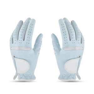 Haute qualité unisexe Cabretta cuir gants de Golf hommes main droite sports d'été Premium PU gants confort sensation couleur favoris - Product Image 6