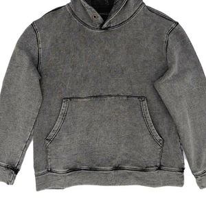 Sweat à capuche BSCI pour hommes Fabricants de vêtements Sweat à capuche surdimensionné unisexe avec logo personnalisé Poids lourd vierge - Product Image 3