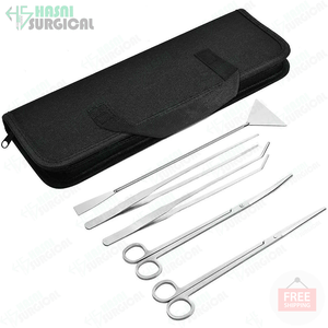 Kit d'outils pour aquarium Aquascape Outils pour plantes aquatiques Cisailles pour plantes aquatiques Pince à épiler et spatule à sable - Product Image 3