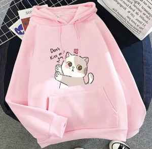 Sudadera con Capucha Personalizada OEM 100% Algodón, Cortavientos, de Secado Rápido, Estilo Casual Francés Vintage, con Estampado Frontal, Holgada, para Mujer - Product Image 4