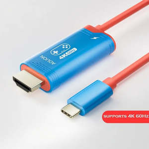 Câble de Fibre Optique HD pour HDMI 2, Gaine PVC, pour Téléphone Portable, Projecteur, Caméra, Vidéo, HDTV, Ordinateur, Utilisation à Domicile et en Déplacement - Product Image 2