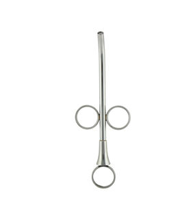 Jeringas para injerto óseo dental, implante de amalgama de 2,5mm y 4,5mm, instrumento médico de acero inoxidable Curvo - Product Image 2