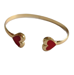 เครื่องประดับคริสต์มาสสุดฮอตกำไลข้อมือสำหรับผู้หญิงเทรนด์เครื่องประดับออนไลน์ที่ไม่ซ้ำใครขายดีที่สุดกำไลข้อมือทองเหลืองหนา - Product Image 4