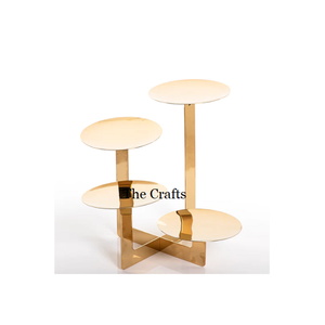 Meilleur design de support à gâteau support à chocolat en fer taille et forme personnalisées support à gâteau pour mariage et hôtel - Product Image 4