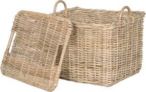 Caja de Almacenamiento Rectangular con Núcleo de Ratán, Tapa Hecha a Mano, Caja de Almacenamiento Ecológica y Natural para Decoración del Hogar, Venta al por Mayor desde Vietnam - Product Image 4