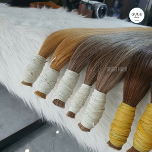 Extensions de cheveux humains en vrac droites naturelles de luxe Longueur personnalisée Cheveux bruts vietnamiens directement du fabricant - Product Image 6