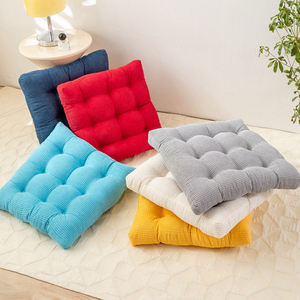 Fácil de usar, ajustable, plegable, sólido, cómodo, suave, grueso, almohadillas para asiento, cojín, almohada cuadrada, juego de cojines para silla para uso en oficina - Product Image 2