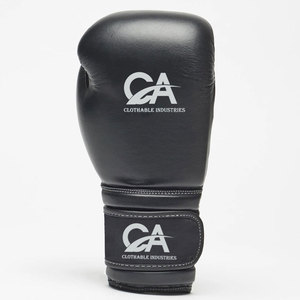 Nuevos guantes de boxeo de cuero PU de alta calidad Diseña tus propios guantes de boxeo de entrenamiento de lucha En stock - Product Image 4