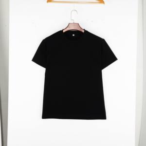 Camiseta personalizada de manga corta de algodón con cuello redondo pesado de alta calidad - Product Image 3