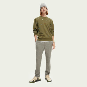Sudadera bordada para hombre de ropa informal hecha en Pakistán sudaderas mezcladas de algodón de la mejor calidad para adultos - Product Image 3