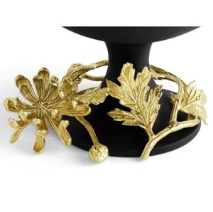 Bol décoratif de table de qualité supérieure de luxe Unique Peace Home Restaurant Fleurs décoratives Fer Verre Objectif Décoratif pour la maison - Product Image 3